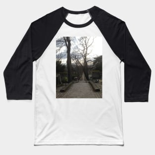 The Path through Pere Lachaise Baseball T-Shirt